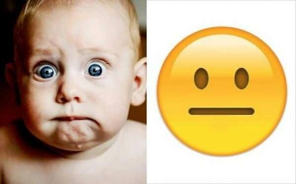 Emojiler ve tatlı bebekler