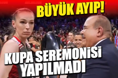 Büyük ayıp! Kupa seremonisi yapılmadı