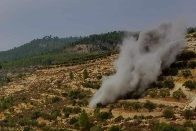 Kudüs’te boş araziye roket düştü