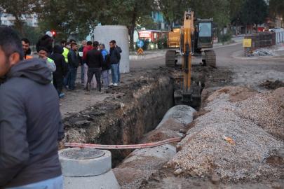 Doğalgaz borusunda sızıntı!