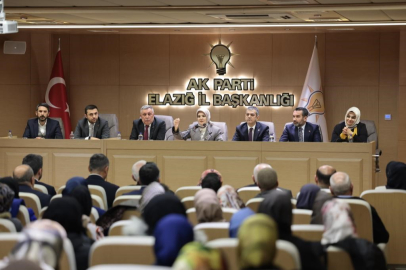 Bakan Göktaş, Elazığ'da partililer ile bir araya geldi