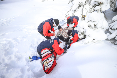 Uludağ'da ekipler 7/24 görev başında