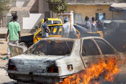 Senegal’deki seçim protestosu!