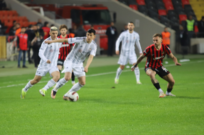 Beşiktaş, Gaziantep'ten puansız dönüyor