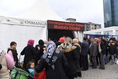 Osmangazi'de her gün 3 bin kişiye iftarlık