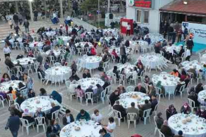 Geleneksel iftar yemeği Harmancık'ta yapıldı