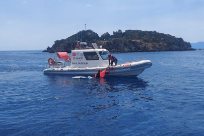 Bodrum'dan Yunanistan'a yüzerek geçmeye çalıştı