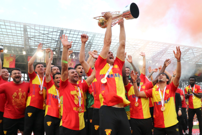 Göztepe'de şampiyonluk coşkusu