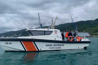 Kastamonu'da Sahil Güvenlik ekiplerinden tatbikat