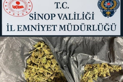 Sinop'ta bekçiler uyuşturucu madde ele geçirdi!