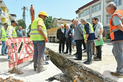 Bursa Büyükşehir'den İnegöl'ün altyapısına destek