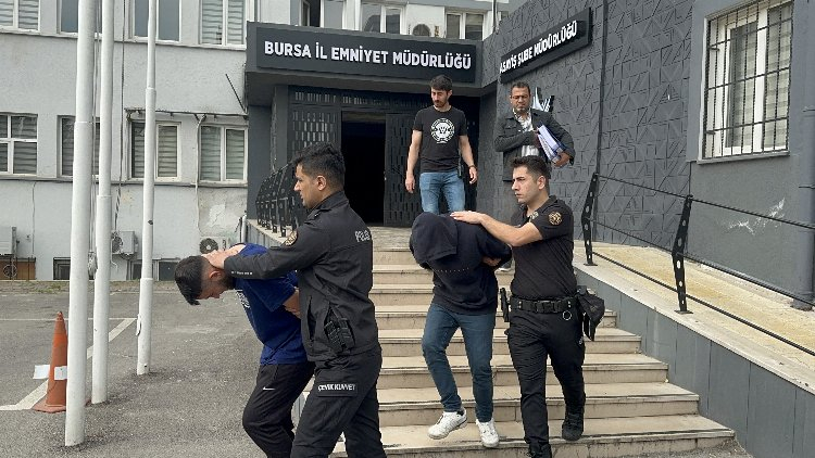 Bursa'da operasyonla çökertilen çetenin üyeleri tutuklandı - Bursa Hayat Gazetesi-2