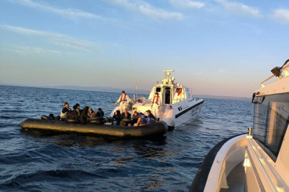 Balıkesir'de 33 düzensiz göçmen yakalandı