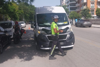 Manisa'da kusurlu işçi servislerine trafikten men