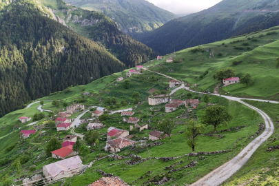 Görenler İsviçre sanıyor ama Türkiye'de! Büyüleyici atmosfere sahip