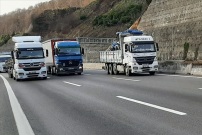 Ağır tonajlı araç şoförleri dikkat! O yola geçişler yasaklandı