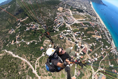 Yassıtepe'de uçuş heyecanı! Maceraseverler eşsiz bir deneyim yaşıyor