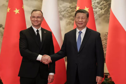 Polonya Cumhurbaşkanı Duda ile Çin Devlet Başkanı Xi Jinping görüştü