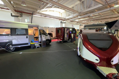 Karavan Fuarı'nda özel tasarım karavanlara yoğun ilgi
