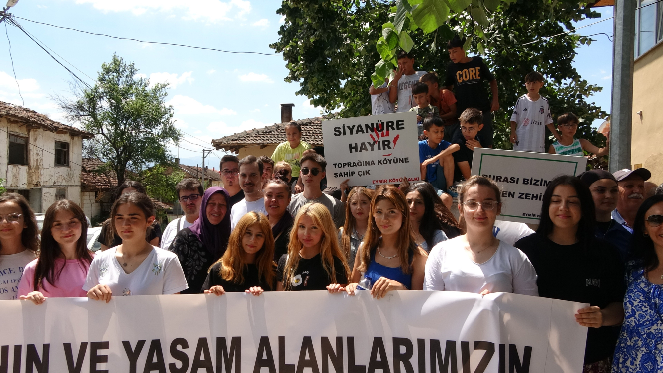 Bursa'da altın madenine karşı köylülerden protesto - Bursa Hayat Gazetesi-2