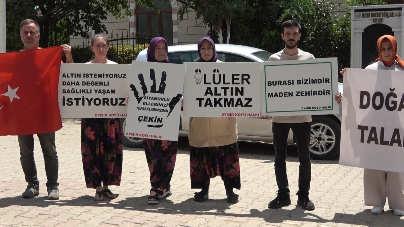 Bursa'da altın madenine karşı köylülerden protesto - Bursa Hayat Gazetesi-8