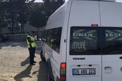 Eskişehir'de okul servislerinde denetimler sıkılaştı!