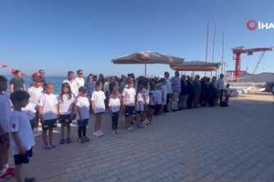 Tekirdağ'da Kabotaj Bayramı Yelken Yarışları düzenlendi