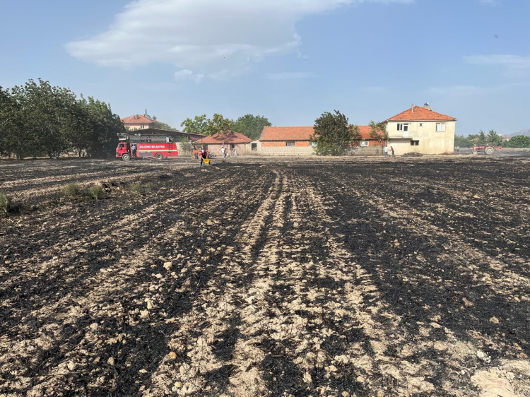 Isparta'da 80 dönüm tarım arazisi küle döndü - Bursa Hayat Gazetesi-2