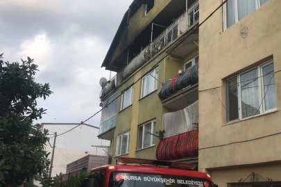 Bursa'daki yangın bir anda büyüdü: 2 yaralı!