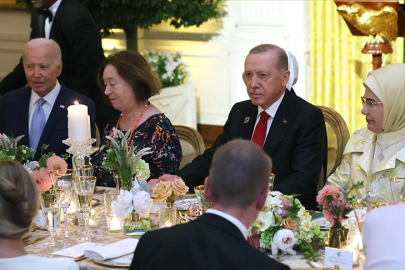 Cumhurbaşkanı Erdoğan, Biden'ın verdiği yemeğe katıldı