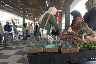 Bursa Gürsu'da ‘Maharetli Eller' çarşısı açıldı