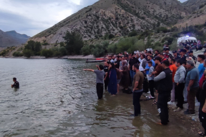 Erzurum'da göle giren çocuk kayboldu!