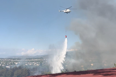 Hatay'daki orman yangını 4 saatte kontrol altına alındı