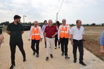 Başkan Özdemir'den yerinde inceleme!