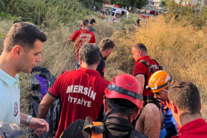 20 metre derinliğindeki su kuyusuna düştü, yardımına itfaiye ekipleri yetişti