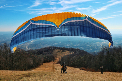 Adrenalin tutkunlarının yeni adresi Ganos Dağı