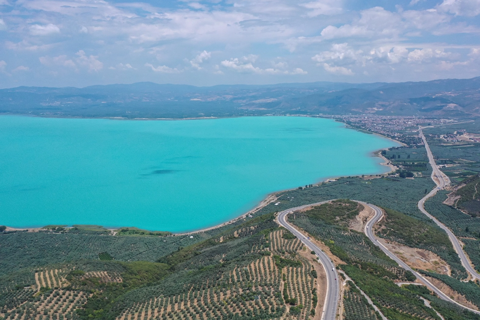 İznik Gölü hayran bıraktı