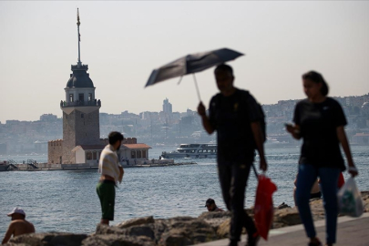 İstanbul yeni güne sıcak hava ve nem ile uyandı