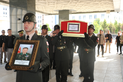 Şehit Piyade Yarbay Abdullah Cem Demirkan'a Ankara'da son görev