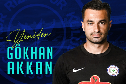 Çaykur Rizespor, Gökhan Akkan ile yeniden anlaştı!