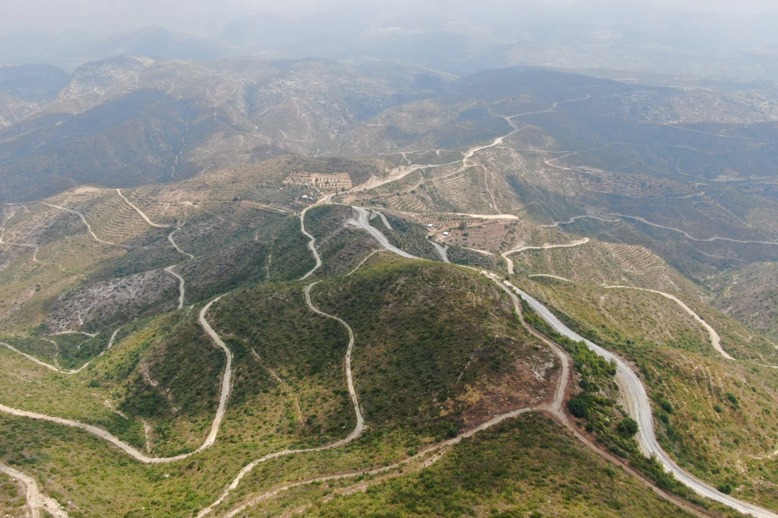 Yangındaki kara tablo yeşile döndü