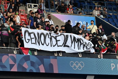 2024 Paris Olimpiyat Oyunları'nda İsrail protestosu!