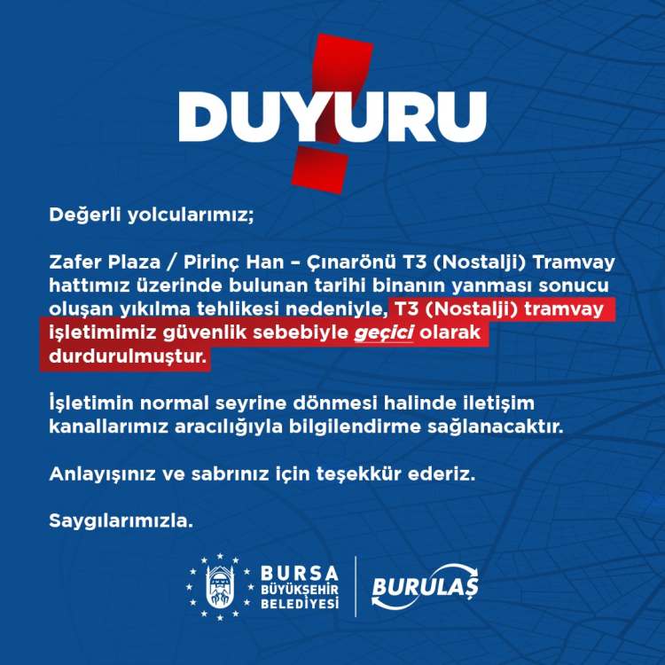 BURULAŞ'tan önemli duyuru!-Bursa Hayat Gazetesi-2