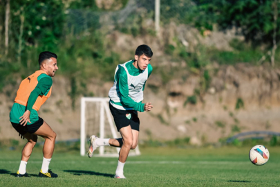 Bursaspor, Bolu'da günü ikinci antrenman ile sürdürdü