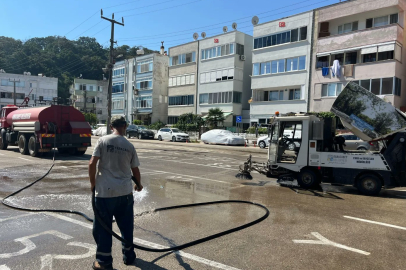 Karacabey Belediyesi'nden kapsamlı temizlik çalışması