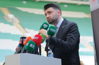 Bursaspor Başkanı Enes Çelik: 'Misafir seyirci kontenjanı talebimiz 225’den 450’ye çıkartıldı'