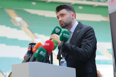 Bursaspor Başkanı Enes Çelik'ten açıklama! 'Artı ve eksilerimizi ortaya koymamız gerekiyor'