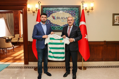 Bursaspor'dan Bursa Valisi Erol Ayyıldız'a ziyaret!