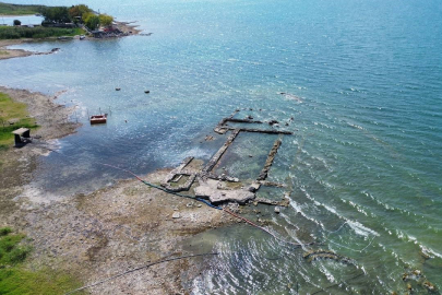 İznik Gölü'nde çalışmalar sürüyor