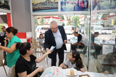 Edremit Belediyesi'nden "Öncelik Hayatın, Öncelik Yayanın" etkinliği